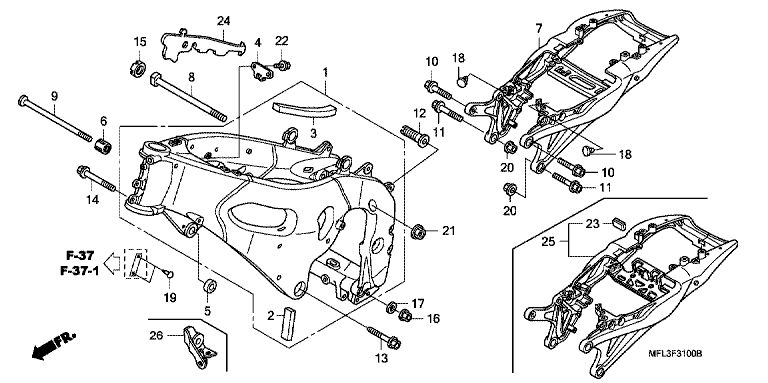 Carrosserie de chassis No 280