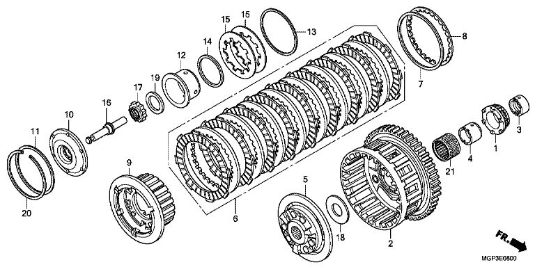 Embrayage No 4222
