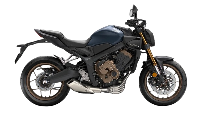 HONDA CB650R E-Clutch bleu 2026