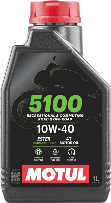 Huile Motul 5100 10W40 4T 1 litre